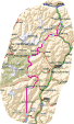 Transalp 98 - Karte