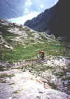 Singletrail zum Lago Pian Palù