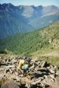 Abfahrt vom Rabbijoch