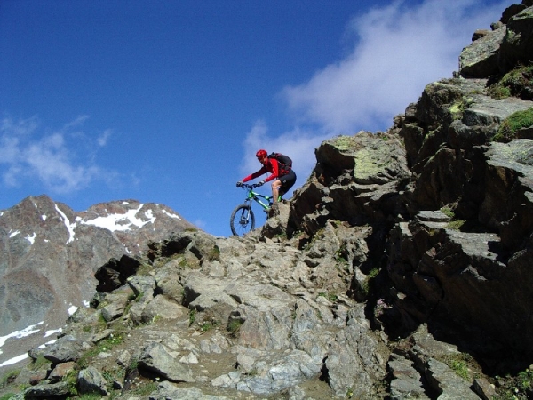 Abfahrt vom Niederjoch