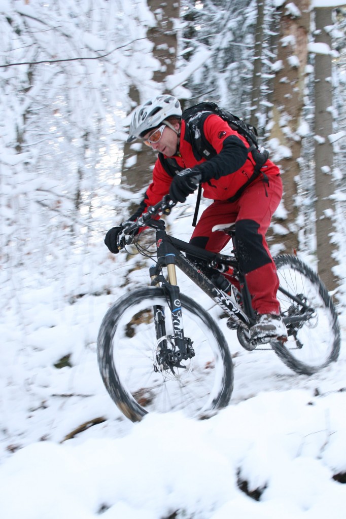 Mountainbiken beginnt dort wo der Kiesweg endet...